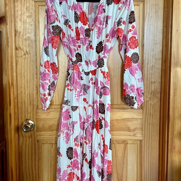 ME+EM Bali print cheesecloth maxi dress - Picture 6 of 10